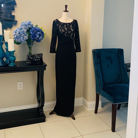 NWOT TAHARI Formal gown sequin maxi dress. Mother of the bride dress. - Picture 9 of 17